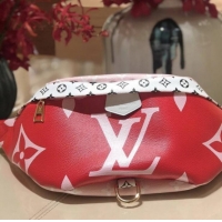 Fashion Discount Louis Vuitton Monogram Giant Bumbag M43644 Red/Pink