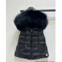 Fashion Discount Moncler Down Jacket Vest 1219 Black 2024