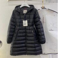 ​Good Quality Moncler Amintore Long Down Jacket M9044 Black 2024