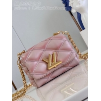 Famous Brand Louis Vuitton GO-14 Bag in Lambskin Leather PM M12004 Pink