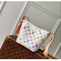 Traditional Discount Louis Vuitton LV x TM All In BB Bucket Bag in Monogram Canvas M13089 White/Multicolored 2025