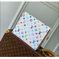 Super Quality Louis Vuitton LV x TM Toiletry Pouch in Multicolored Monogram Canvas M13746 White 2025