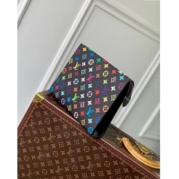 Famous Brand Louis Vuitton LV x TM Toiletry Pouch in Multicolored Monogram Canvas M13746 Black 2025