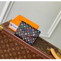 New Style Louis Vuitton LV x TM Victorine Wallet in Multicolored Monogram Canvas M14163 Black 2025