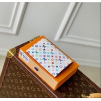 New Fashion Louis Vuitton LV x TM Passport Cover in Multicolored Monogram Canvas M14178 White 2025