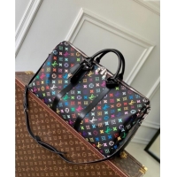 Super Quality Louis Vuitton LV x TM Keepall Bandouliere 50 Travel in Multicolored Monogram Canvas M13745 Black 2025