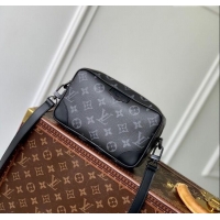 Best Price Louis Vuitton Men's Trocadero Wearable Wallet Mini Bag in Monogram Eclipse Canvas M14253 Black 2025