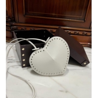 Grade Design Alaia Le Cœur Heart Bag with Studs 0621 Trim White 2024