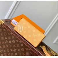 Buy Inexpensive Louis Vuitton Brazza Wallet in Monogram Heritage Canvas M12656 Yellow 2025