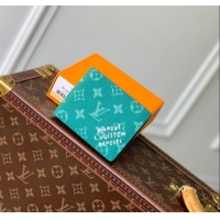 Most Popular Louis Vuitton Multiple Wallet in Monogram Heritage Canvas M12657 Green 2025