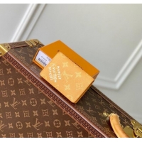 Top Design Louis Vuitton Pocket Organizer Wallet in Monogram Heritage Canvas M12659 Yellow 2025