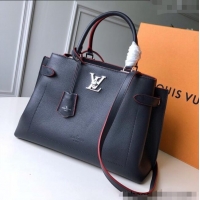 Grade Quality Louis Vuitton Lockme Ever Mini Bag in Grained Leather M20997 Black 2025