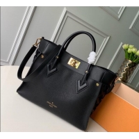 Market Sells Louis Vuitton On My Side MM Tote Bag with Monogram Tufting M53826 Black 2025