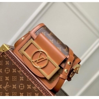 Well Crafted Louis Vuitton Dauphine Lock XL Mini Bag in Monogram and Reverse Canvas M20076 2025