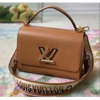 Promotional Louis Vuitton Twist MM Bag in Honey Gold Epi Leather M57506 2025