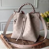 Best Price Louis Vuitton Muria Bucket Bag in Mahina Perforated Leather M58788 Powder Pink 2025