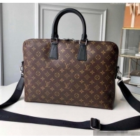 Affordable Price Louis Vuitton Briefcase bag in Monogram Canvas M40868 Brown 2025