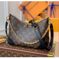 Super Quality Louis Vuitton Boulogne Crossbody Bag M45831 Monogram Canvas/Black 2025