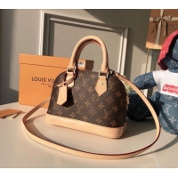 Grade Design Louis Vuitton Alma Bridge BB Bag Classic Monogram Canvas/Nude M53152 2025