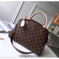 Well Crafted Louis Vuitton Montaigne MM Top Handle Bag Classic Monogram Canvas M41056 2025