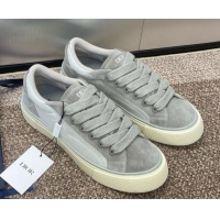 Luxury Travis x Dior B33 Low-top Sneakers in Oblique Jacquard and Suede Grey 0220087