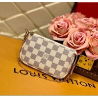 Best Price Louis Vuitton Mini Pochette Accessoires Bag in Damier Azur Canvas N58010 2025