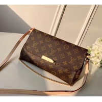 Grade Design Louis Vuitton Monogram Canvas Pochette Favorite Chain Bag MM M40718 2025