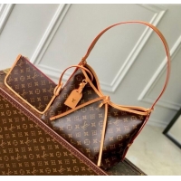 Big Discount Louis Vuitton Carryall PM Hobo Bag M46203 Monogram Canvas/Nude 2025