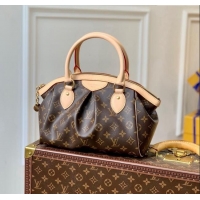 Cheapest Louis Vuitton Tivoli Bowling PM Bag in Monogram Canvas M40143 Nude 2025