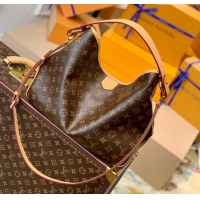 Luxurious Louis Vuitton Graceful PM Monogram Canvas Hobo Bag M40352 2025