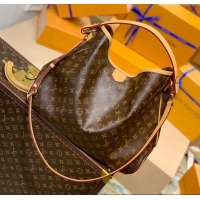 Pretty Style Louis Vuitton Graceful MM Monogram Canvas Hobo Bag M40353 2025