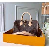 Most Popular Louis Vuitton Speedy Bandouliere 25 Bag Classic Monogram Canvas/Nude M41113 2025