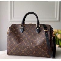 Most Popular Louis Vuitton Speedy Bandouliere 30 Bag Classic Monogram Canvas/Black M48284 2025