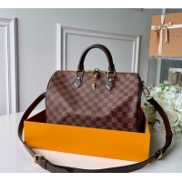 Best Quality Louis Vuitton Speedy Bandouliere 30 Bag Damier Ebene Canvas N41367 2025