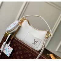 Elegant Discount Louis Vuitton LV x TM Marellini Hobo Bag in Epi Grained Leather M13100 White 2025