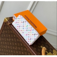 Top Quality Louis Vuitton LV x TM Clemence Wallet in Monogram Canvas M13408 Multicolored/White 2025