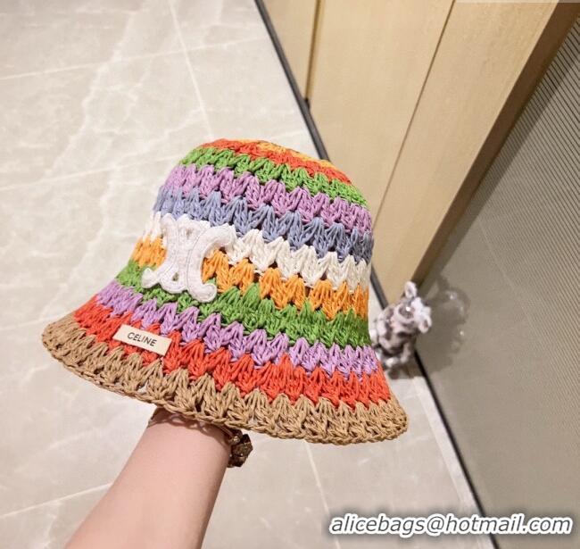 Grade Quality Celine Bucket Hat C022608 Multicolor 2025