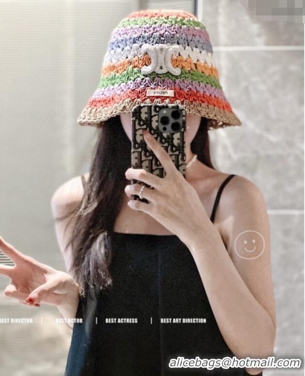 Grade Quality Celine Bucket Hat C022608 Multicolor 2025