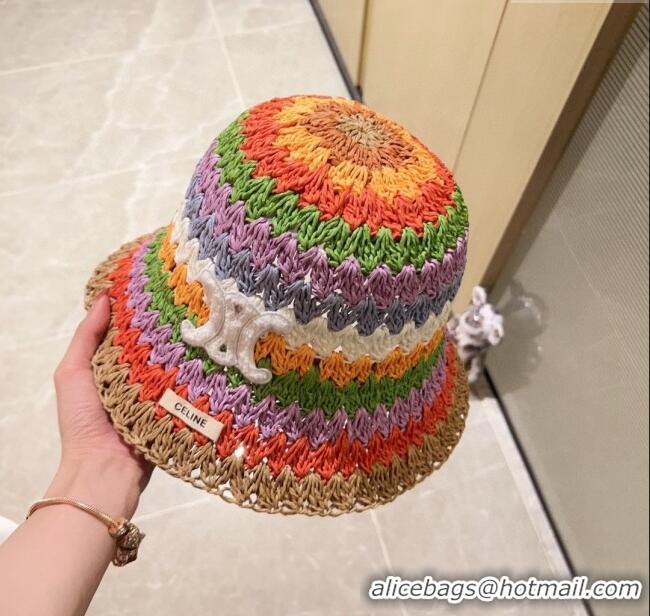 Grade Quality Celine Bucket Hat C022608 Multicolor 2025