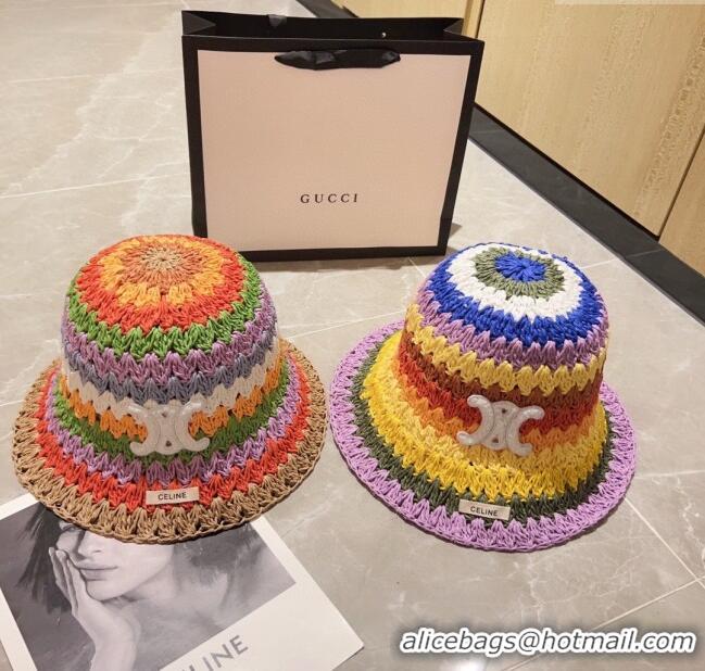 Grade Quality Celine Bucket Hat C022608 Multicolor 2025