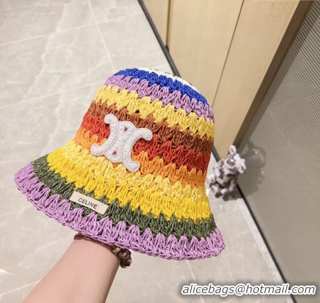 Top Design Celine Bucket Hat C022609 Multicolor 2025