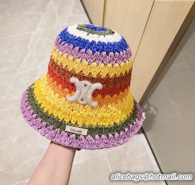 Top Design Celine Bucket Hat C022609 Multicolor 2025