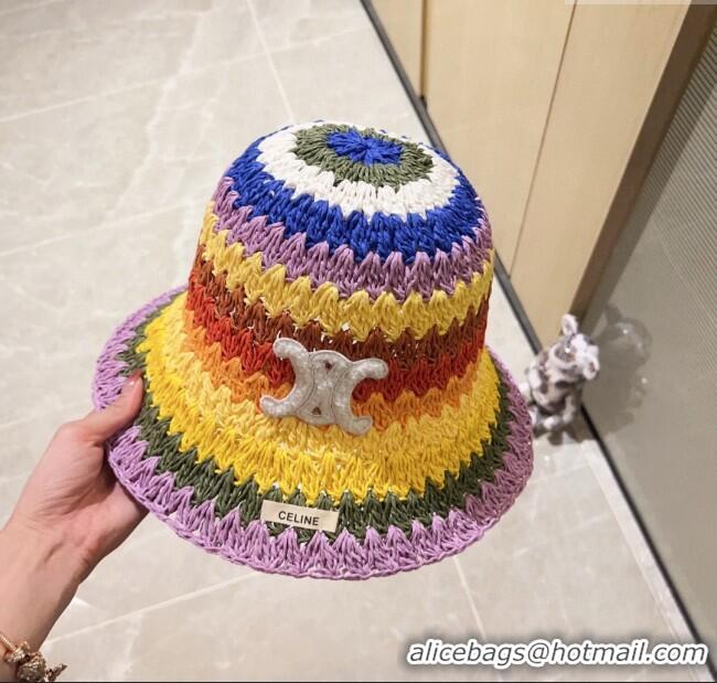 Top Design Celine Bucket Hat C022609 Multicolor 2025