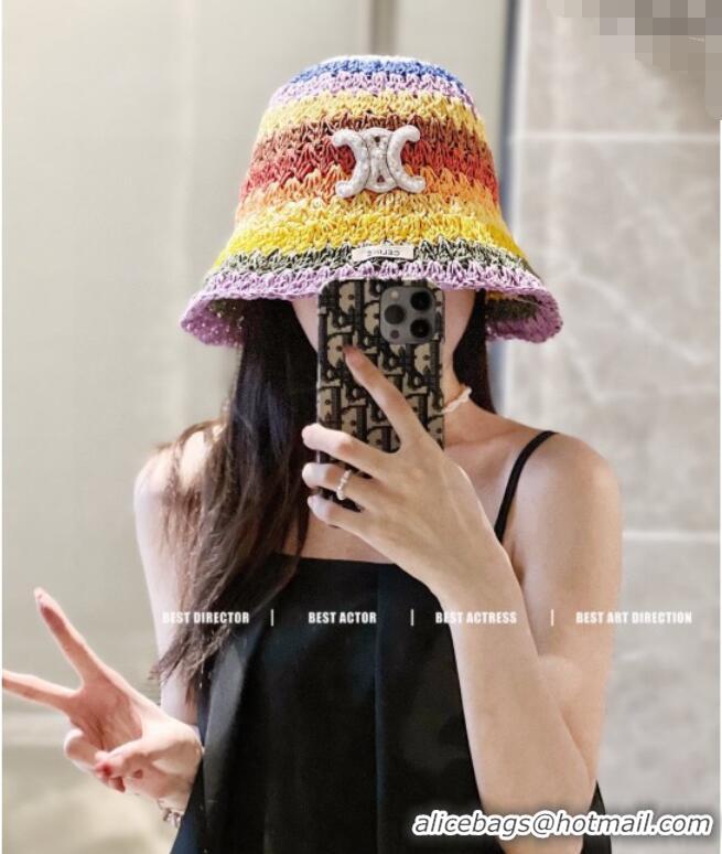 Top Design Celine Bucket Hat C022609 Multicolor 2025