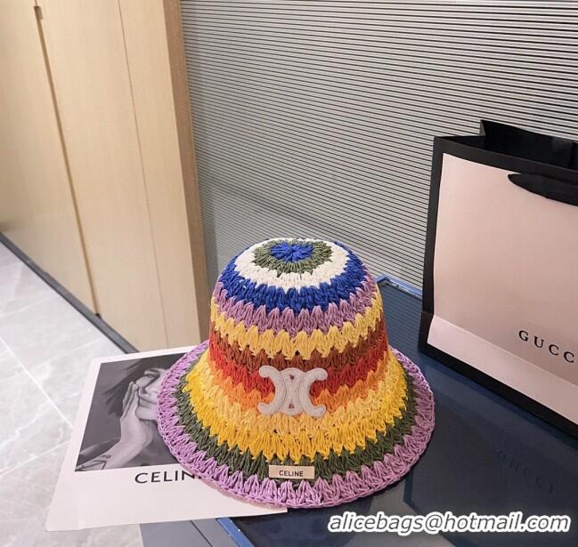 Top Design Celine Bucket Hat C022609 Multicolor 2025