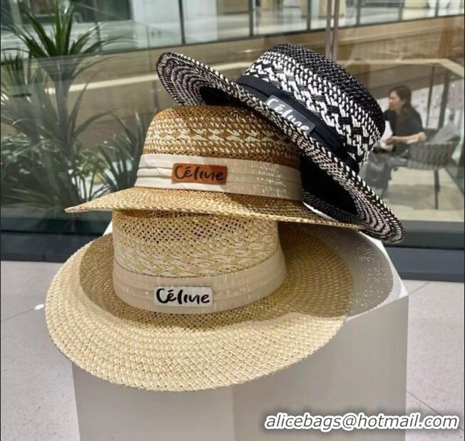 Grade Quality Celine Straw Hat C022611 Beige 2025