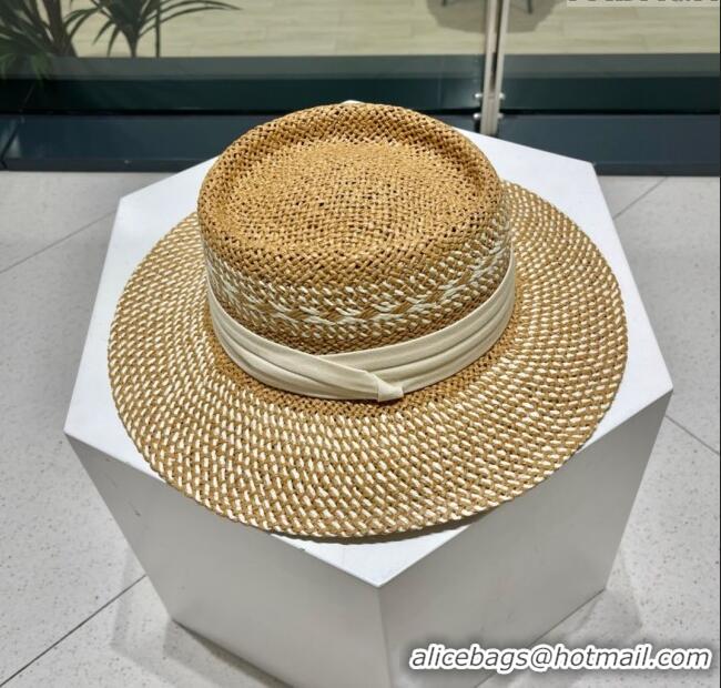 Luxur Grade Celine Straw Hat C022613 Brown 2025