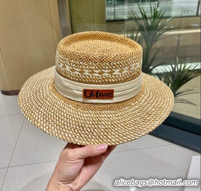 Luxur Grade Celine Straw Hat C022613 Brown 2025