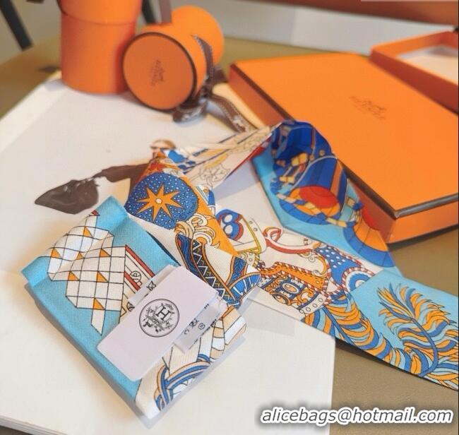 Top Grade Hermes Twilly Silk Bandeau Scarf 5x86cm H022809 2025