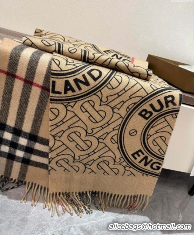 Classic Specials Burberry TB Cashmere Long Scarf 30x190 BR102101 Beige 2024